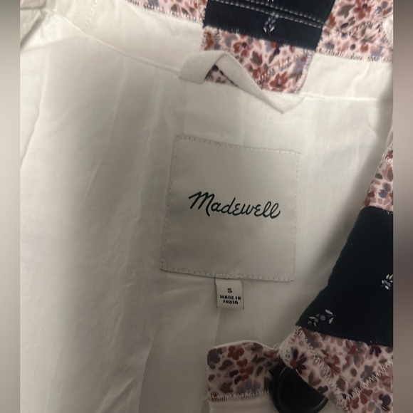 Madewell Shirt Jacket Patchwork SOLD OUT - Picture 4 of 7
